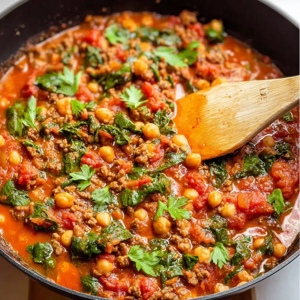 25 Minute Chickpea Chorizo Stew Recipe - Recipe Image