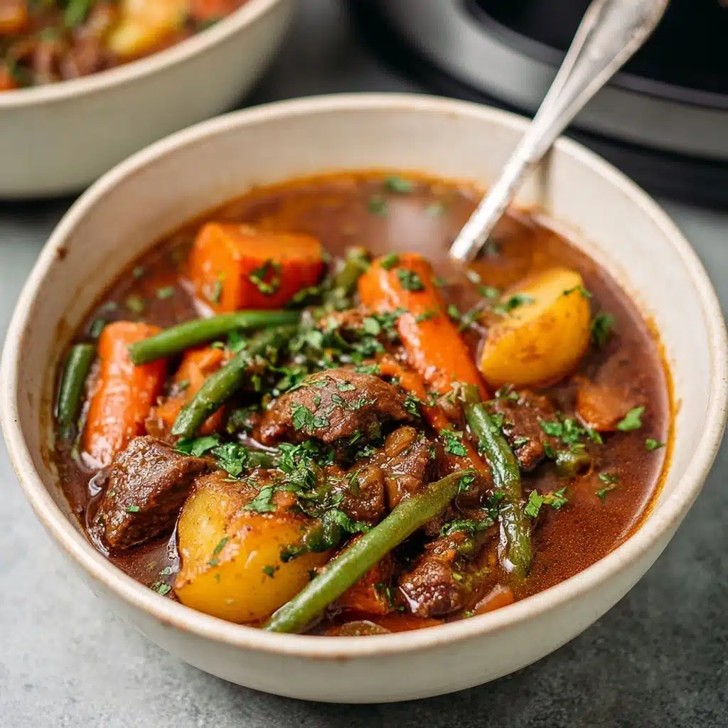 Crockpot Vegetable and Beef Soup Recipe