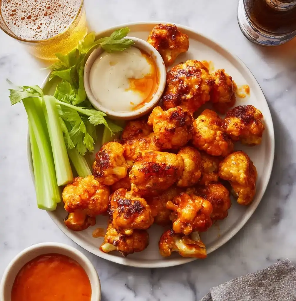 Air Fryer Buffalo Cauliflower Recipe