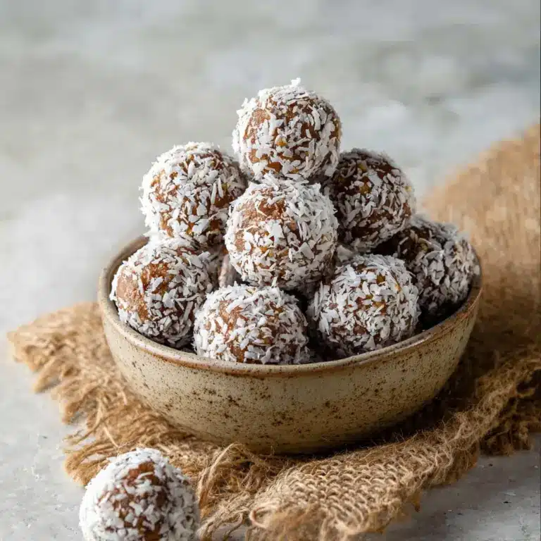 Date Energy Balls Recipe