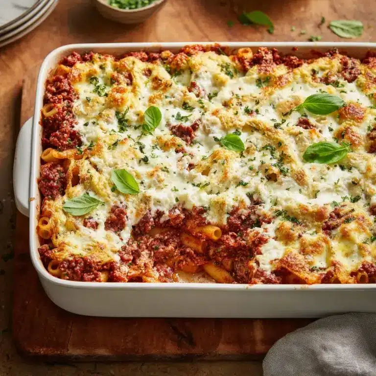 Baked Ziti Recipe