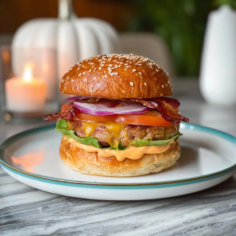BLT Baked Chicken Burgers (Easy Recipe) Recipe
