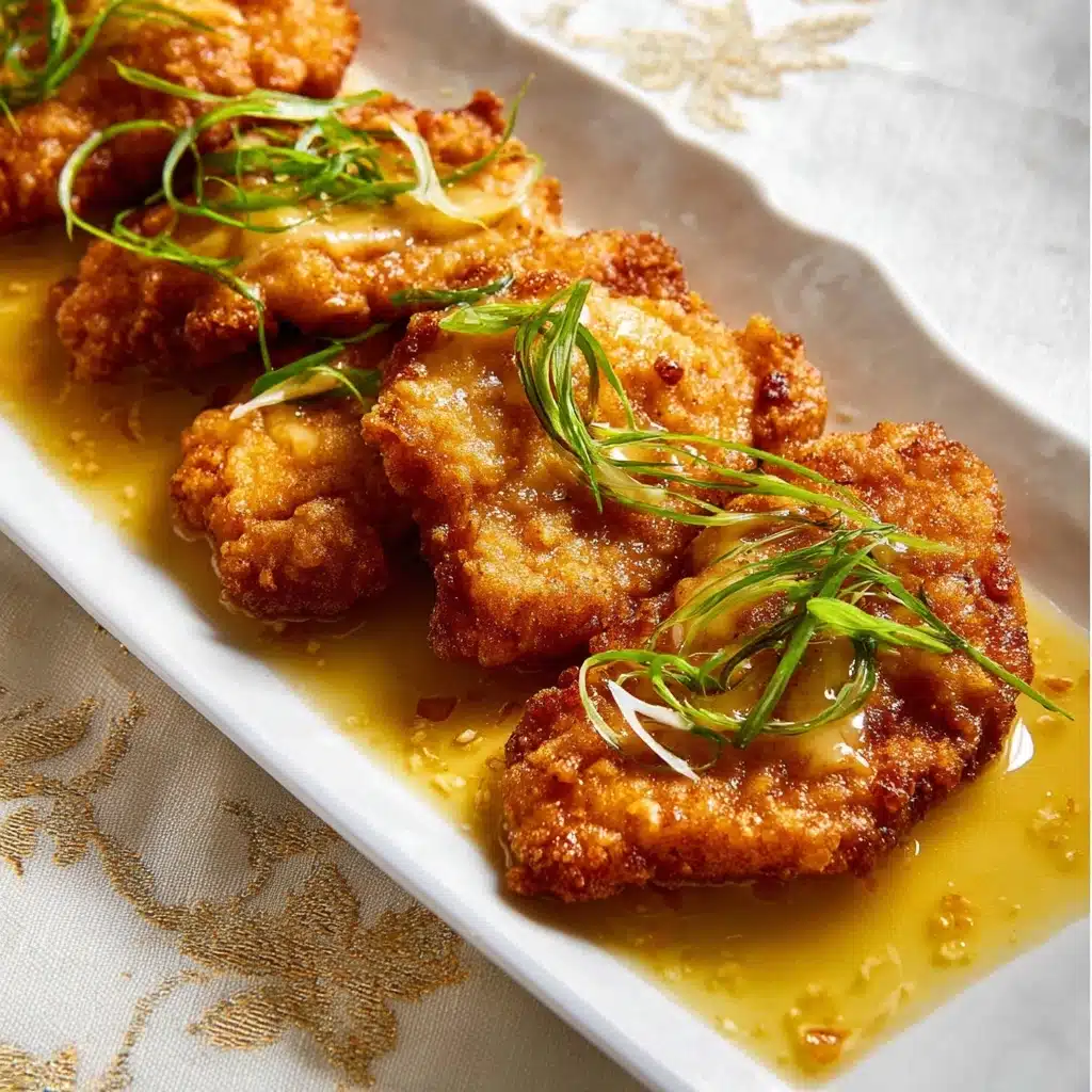 Crispy Chinese Lemon Chicken - old school style! Recipe - Recipe Image