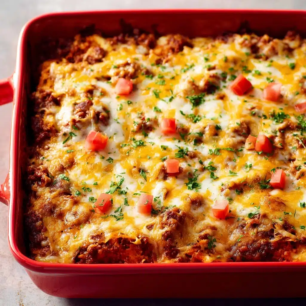 Cheesy Baked Burrito Rice Recipe - Recipe Image