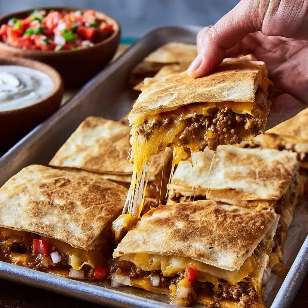 Sheet-Pan Quesadillas Recipe