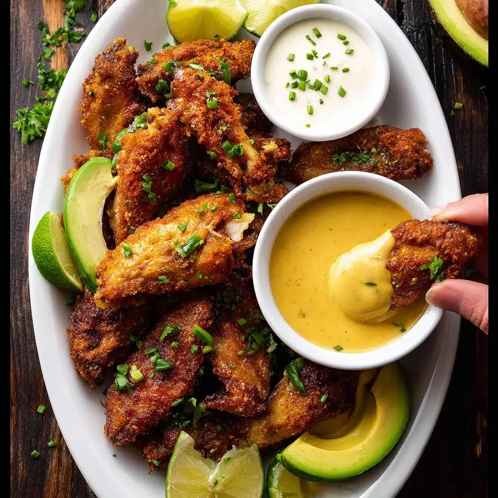 Baked Chicken Wings (with 3 Sauces) Recipe - Recipe Image