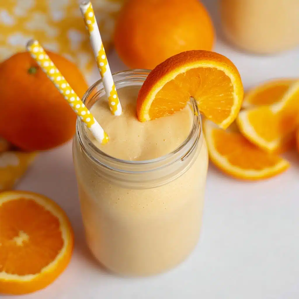 Orange Creamsicle Milkshake Recipe - Recipe Image