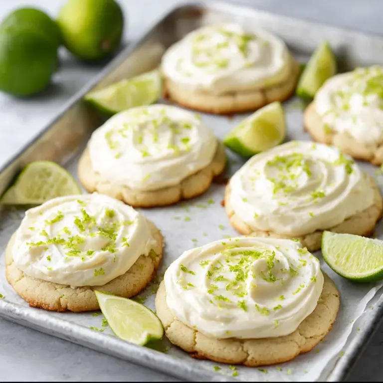 Coconut Lime Sugar Cookies Recipe