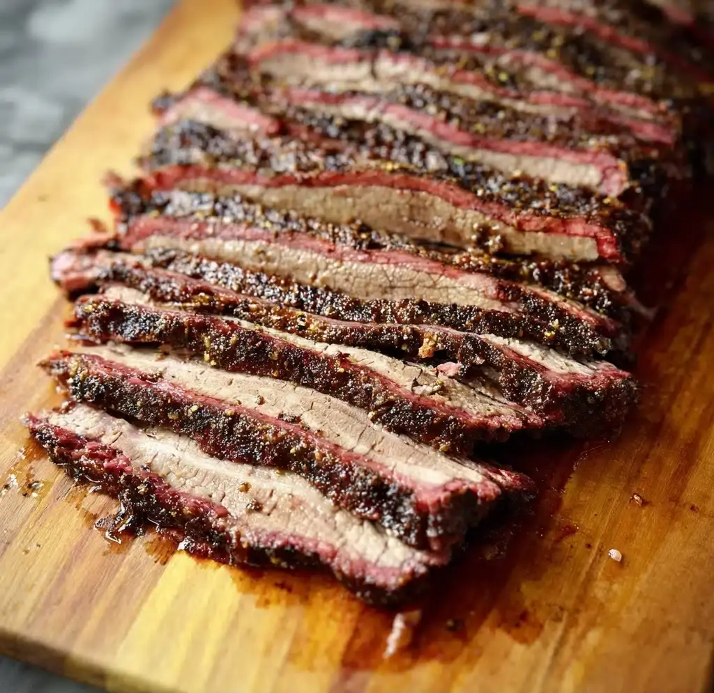 Smoked Brisket with Brown Sugar Dry Rub Recipe