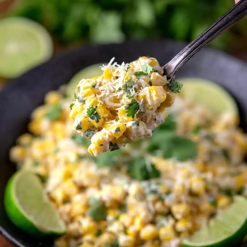 Skillet Mexican Street Corn Recipe - Recipe Image