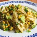 Avocado Pasta with Artichokes Recipe