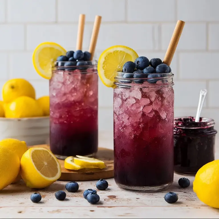 Blueberry Jam Seltzer Recipe
