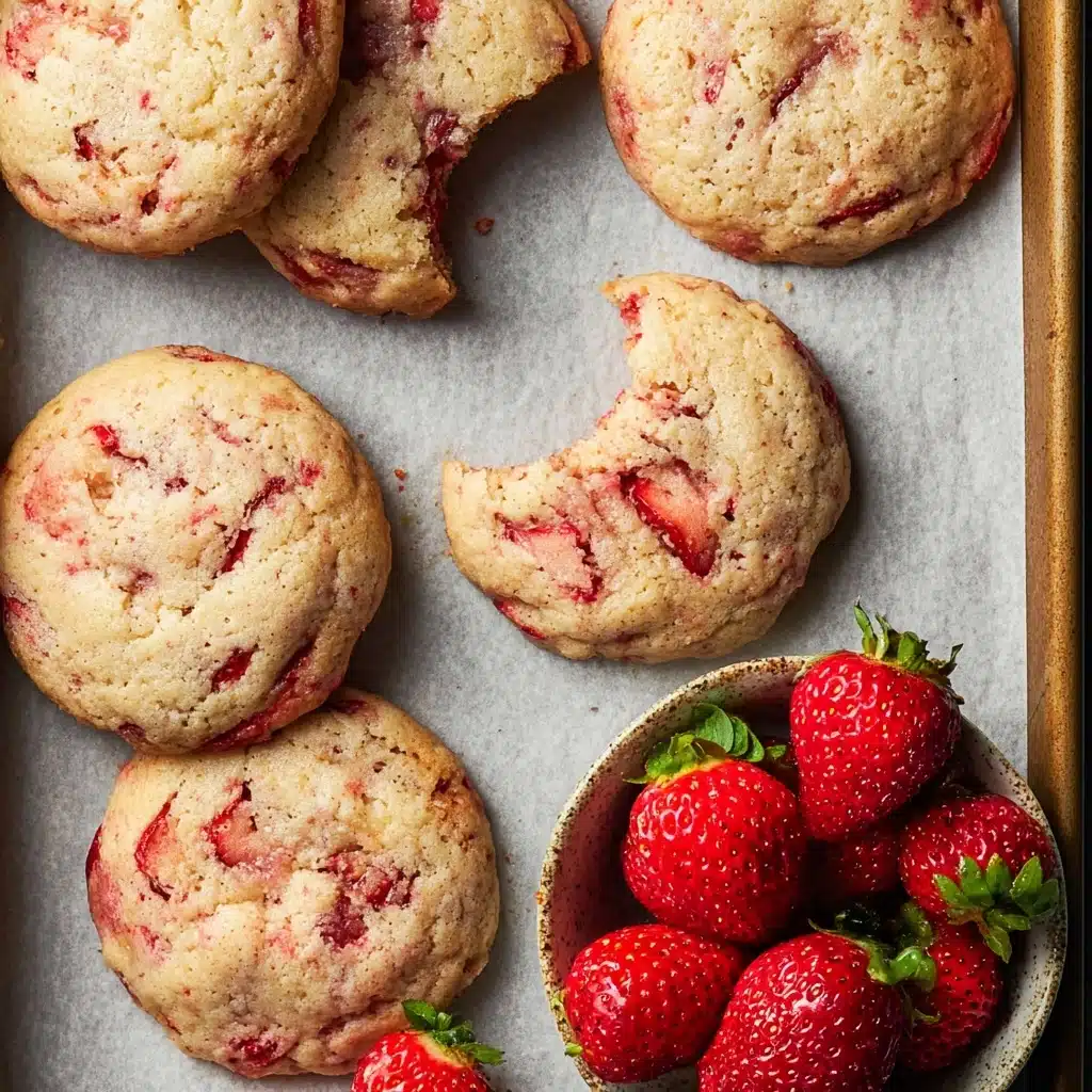 Strawberry Cheesecake Cookies Recipe - Recipe Image