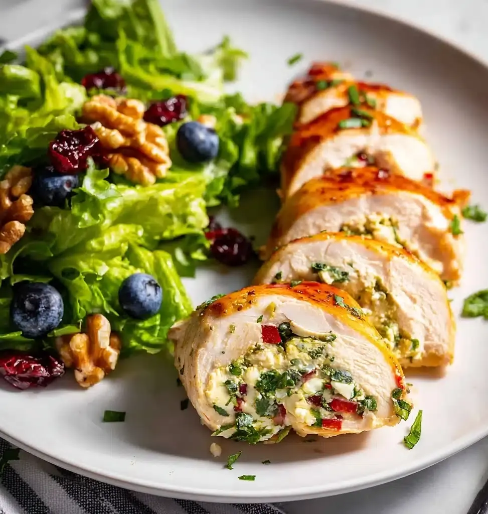 Stuffed Chicken Breasts Recipe - Recipe Image