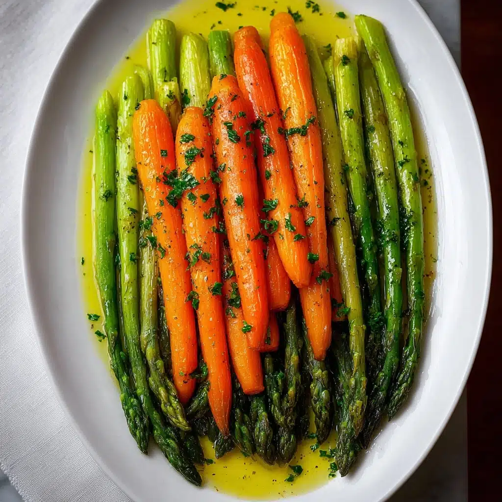 Roasted Carrots & Asparagus Recipe