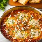 White Bean Shakshuka with Feta Cheese Recipe