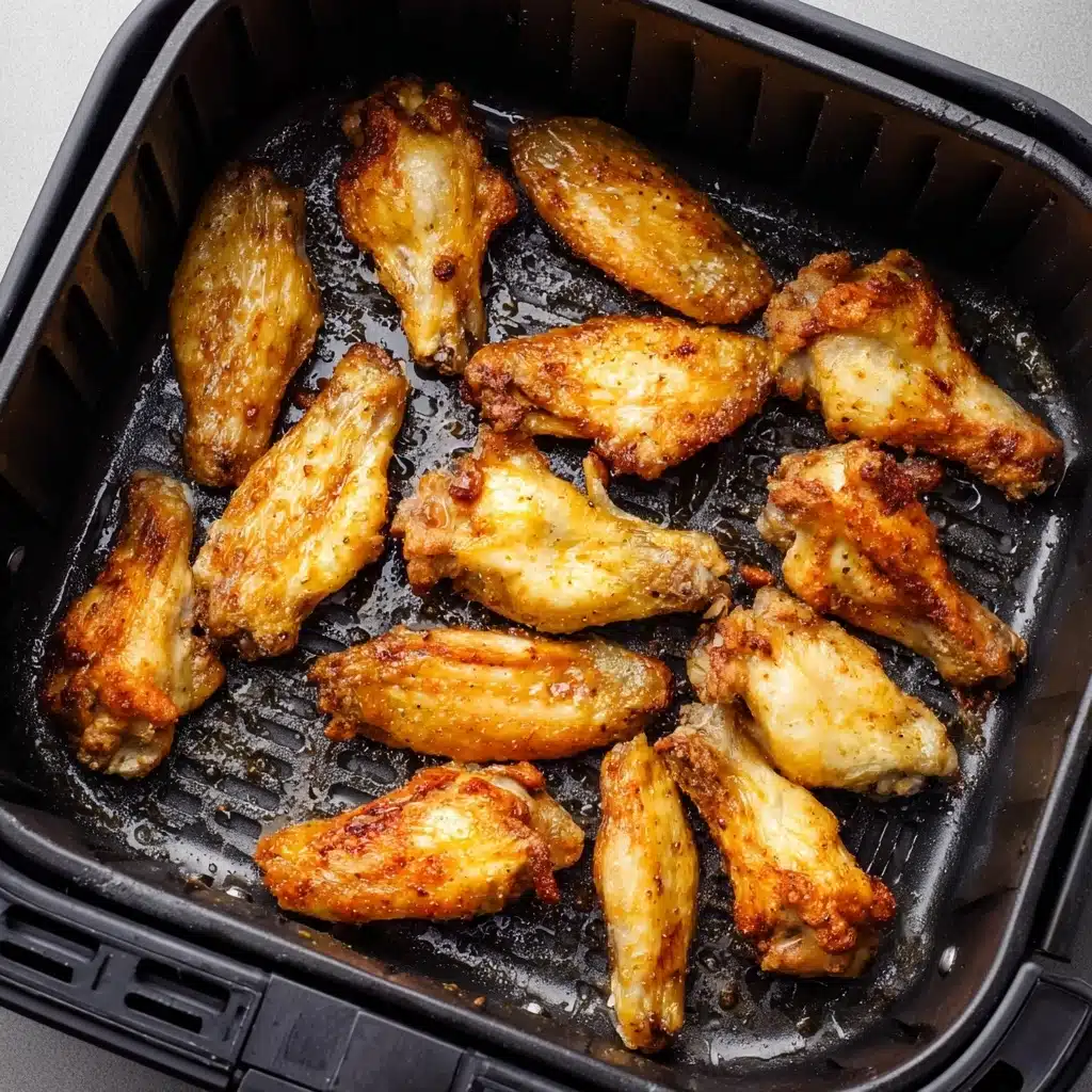 Air Fryer Honey Mustard Chicken Wings Recipe - Recipe Image