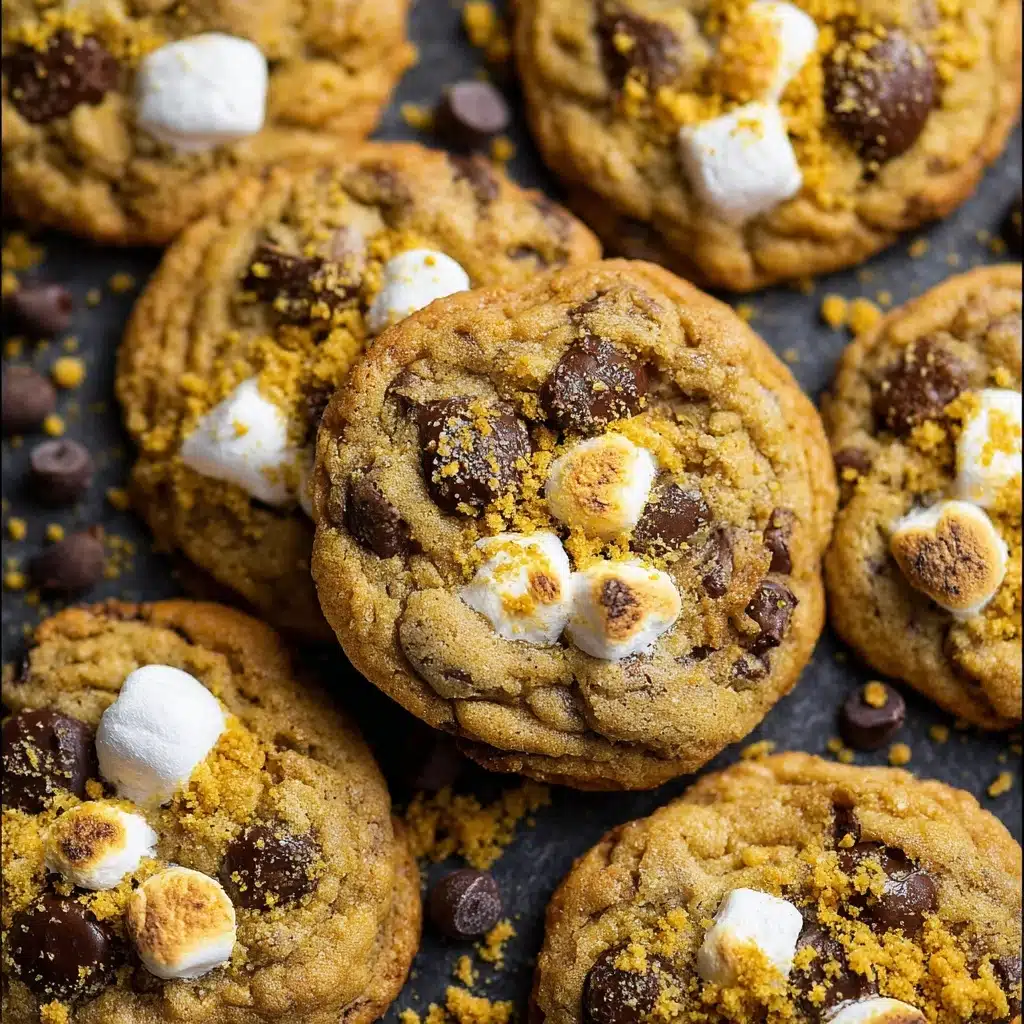 S’mores Chocolate Chip Cookies Recipe - Recipe Image