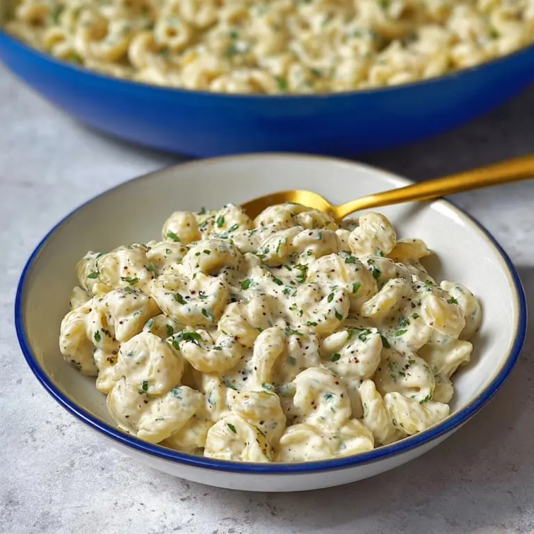 Creamy Pesto Mac & Cheese Recipe