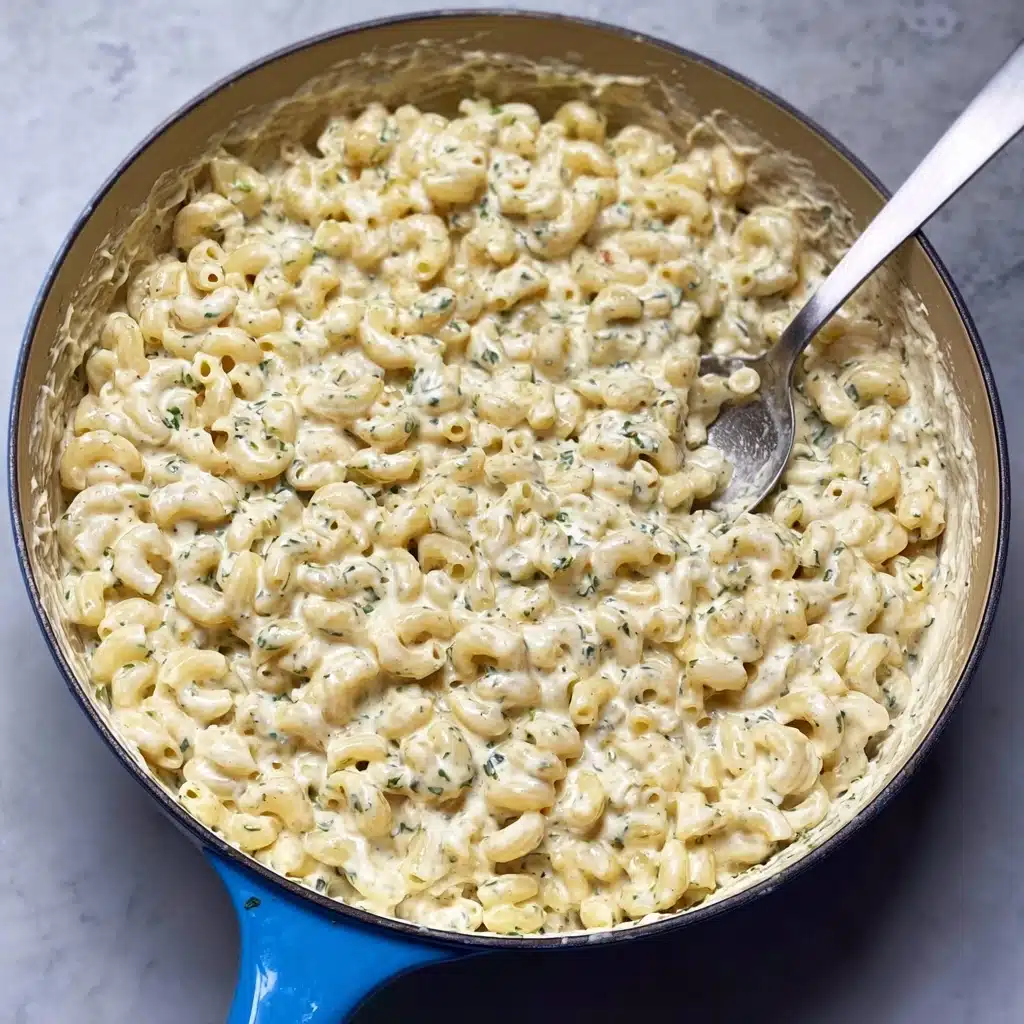 Creamy Pesto Mac & Cheese Recipe - Recipe Image