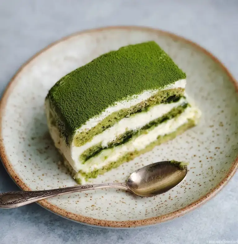 Matcha Tiramisu Recipe