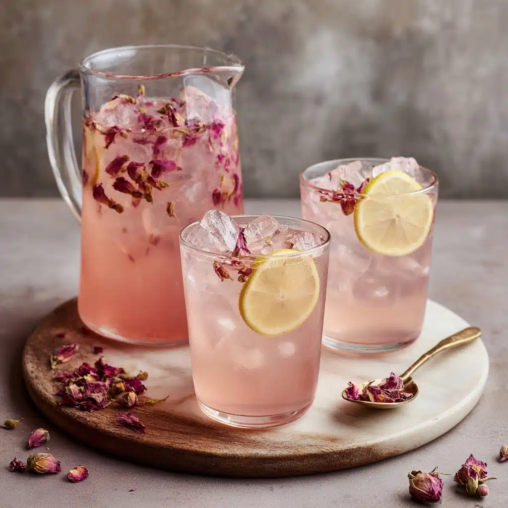 Rose Lemonade Recipe - Recipe Image