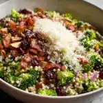 Broccoli Pearl Crunch Salad Recipe