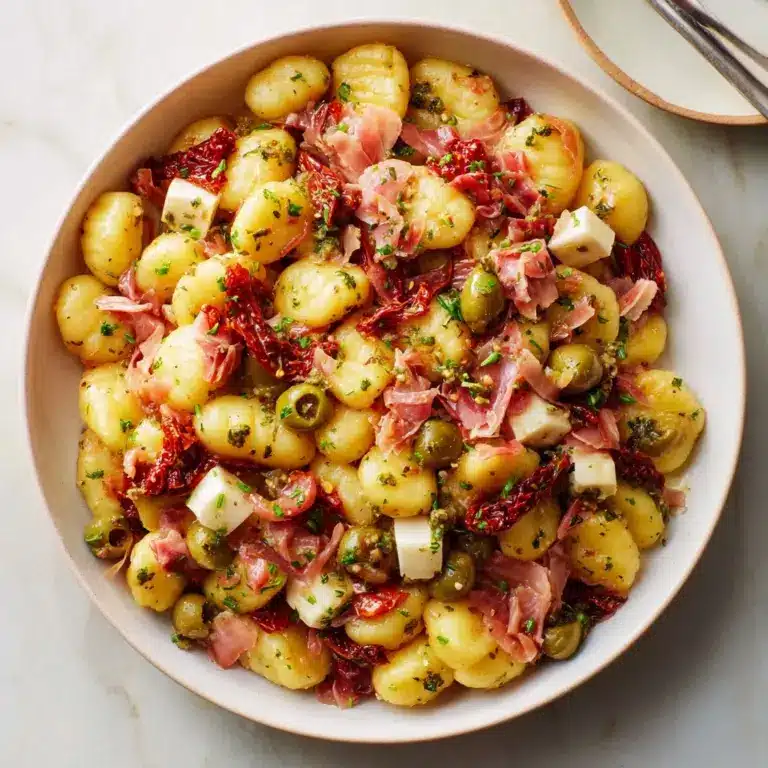 Gnocchi Antipasto Salad Recipe