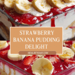 Strawberry Banana Pudding Dream Recipe