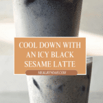 Iced Black Sesame Latte Recipe