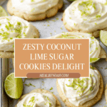 Coconut Lime Sugar Cookies Recipe