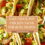Crock Pot Chicken Tacos Recipe