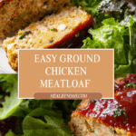 Healthy Ground Chicken Meatloaf Recipe