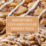 Cinnamon Sugar Dessert Pizza Recipe