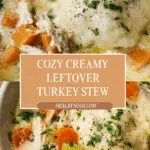 Creamy Leftover Turkey Stew Recipe