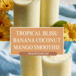 Banana Coconut Mango Smoothie Recipe