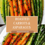 Roasted Carrots & Asparagus Recipe