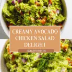 Healthy Mashed Avocado Chicken Salad Recipe