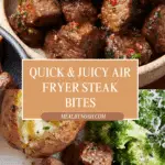 Air Fryer Steak Bites Recipe
