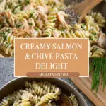 Salmon Crème Fraîche Pasta Recipe