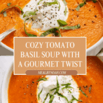 Fresh Tomato Basil Soup Recipe