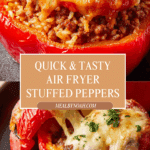 Air Fryer Stuffed Peppers Recipe