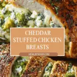 Broccoli Cheddar Stuffed Chicken Breasts Recipe