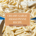 Creamy Garlic Penne Pasta Recipe