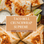 Taco Bell Crunchwrap Supreme Recipe