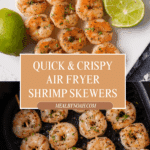 Air Fryer Shrimp Skewers Recipe