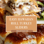 Hawaiian Roll Turkey and Cheese Sliders Recipe