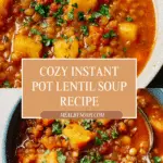 Instant Pot Lentil Soup Recipe