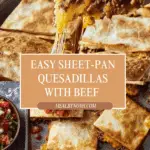 Sheet-Pan Quesadillas Recipe
