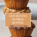 Healthy Banana Oatmeal Muffins Recipe